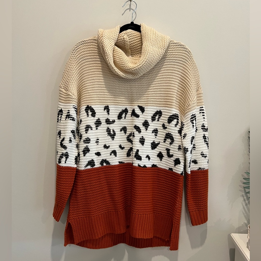 Super cute chunky turtle neck sweater
